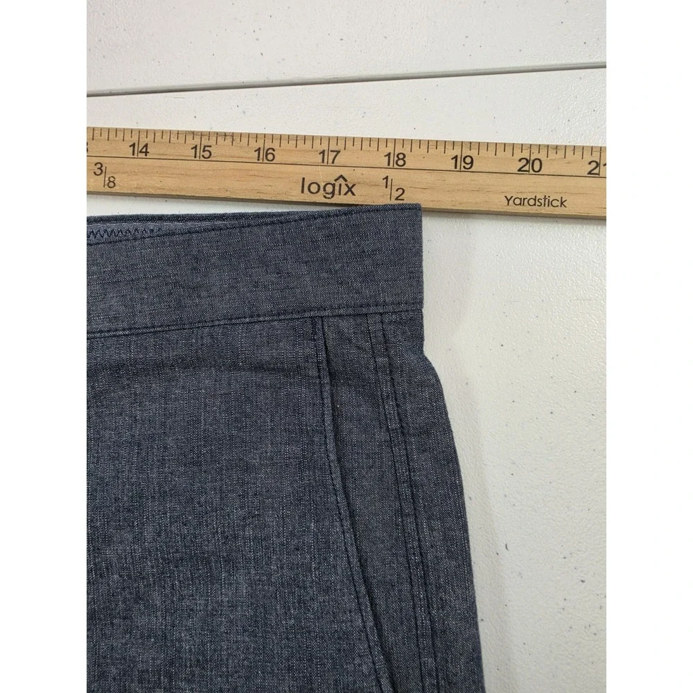 NEW Banana Republic Aiden Shorts Slim Fit Chambray Chino Size 35(36) MSRP $59
